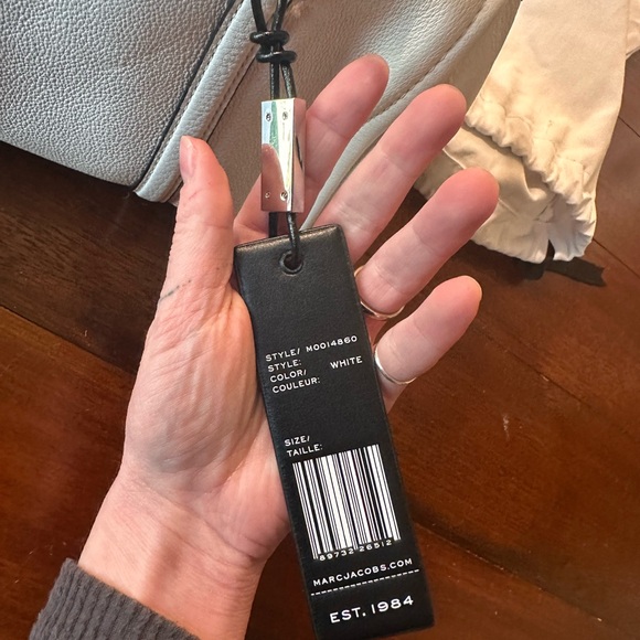 NWT Marc Jacob Leather White Handbag - Picture 17 of 17